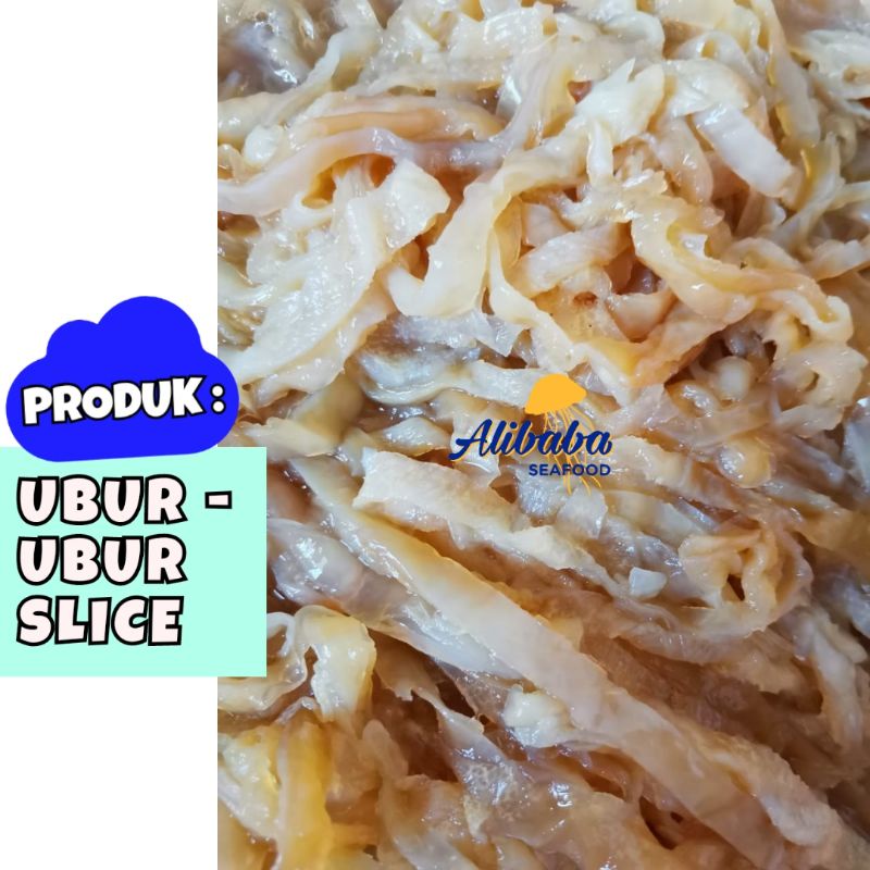 

Ubur Jellyfish Slice /Potongan Mentah 1kg