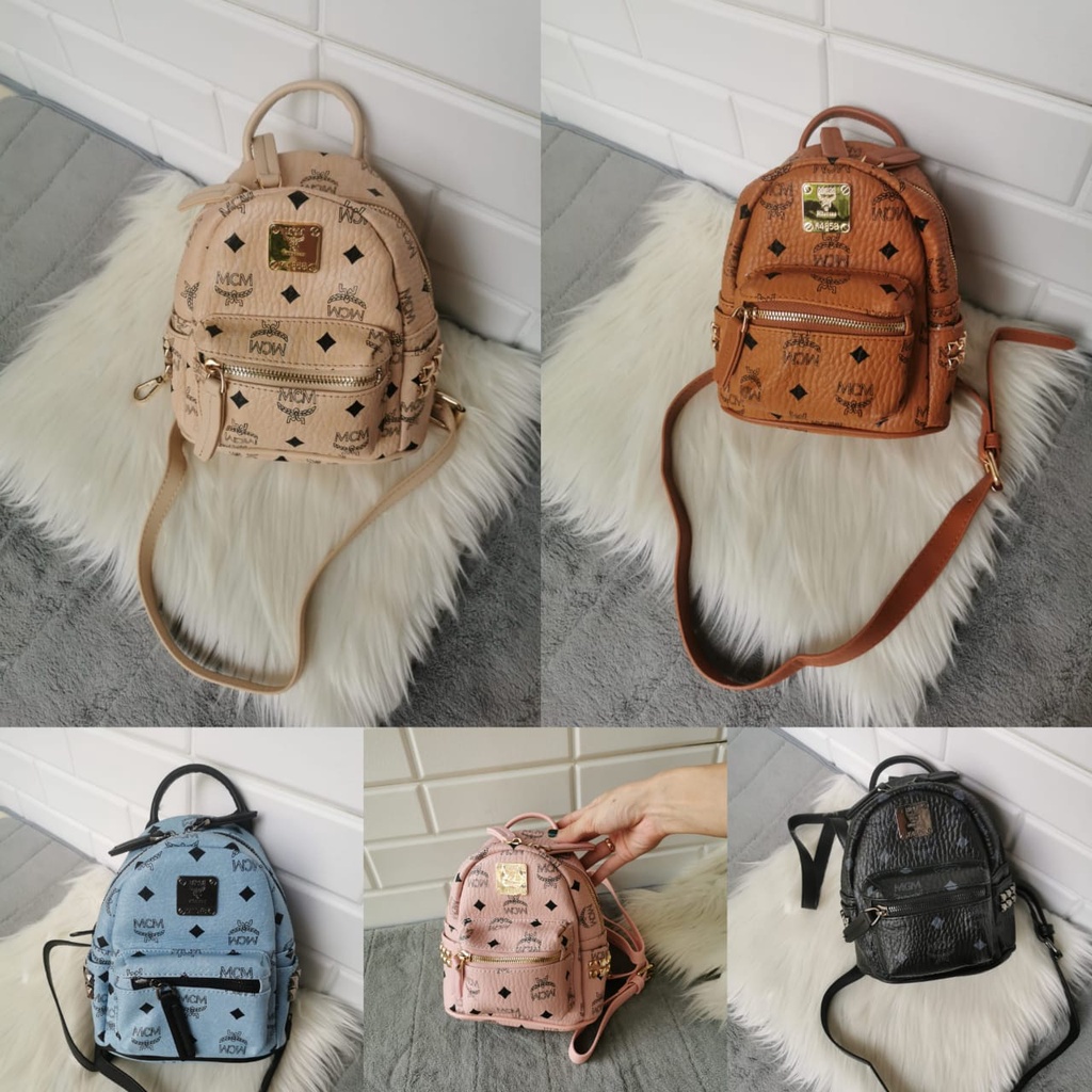 TAS RANSEL XMINI BEEBOO COGNAC 0386