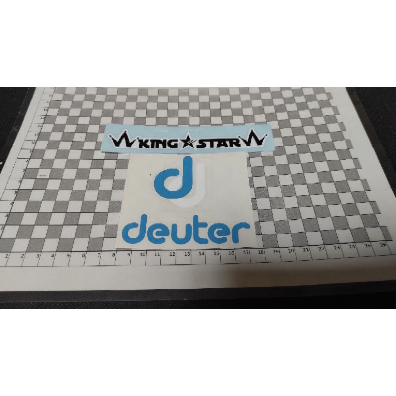 cutting sticker deuter outdoor