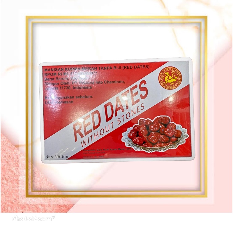 

Red Date Without Stones / Angco Merah / Manisan Kurma Merah 300gr