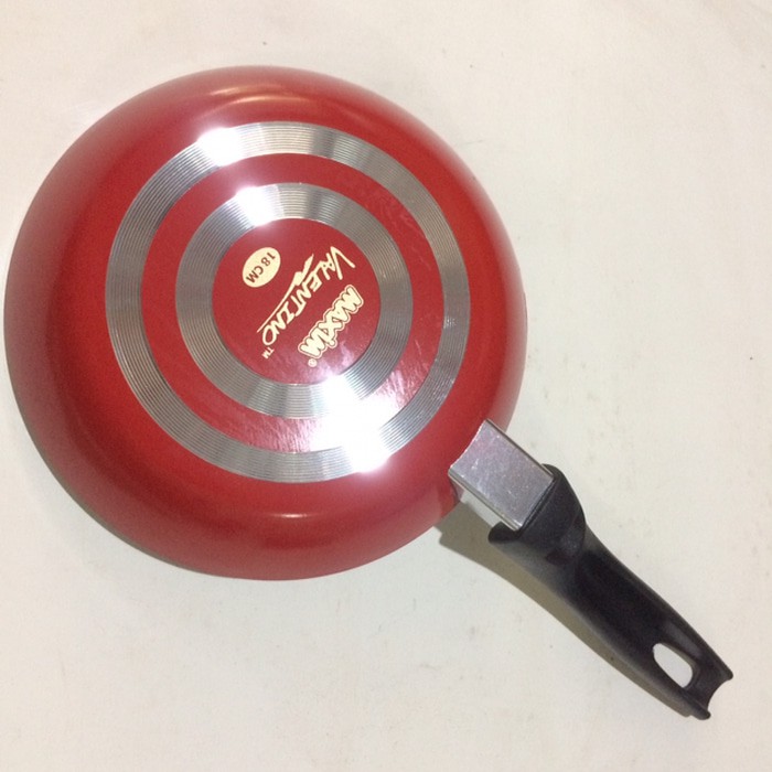 Maxim Valentino Frypan 18cm Wajan Penggorengan Teflon Fry Pan 18 cm