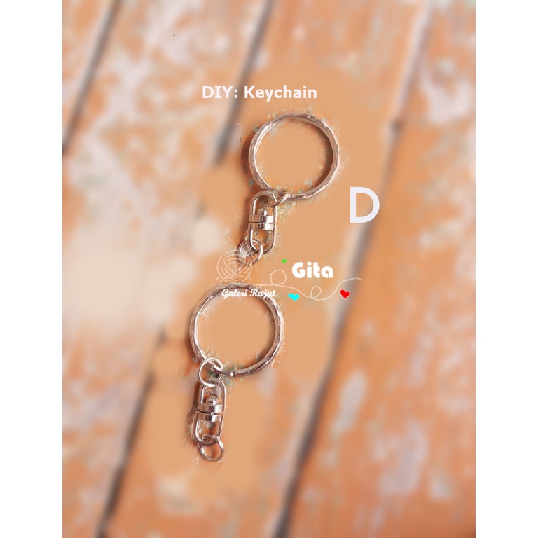 DIY: Gantungan Kunci/Ganci