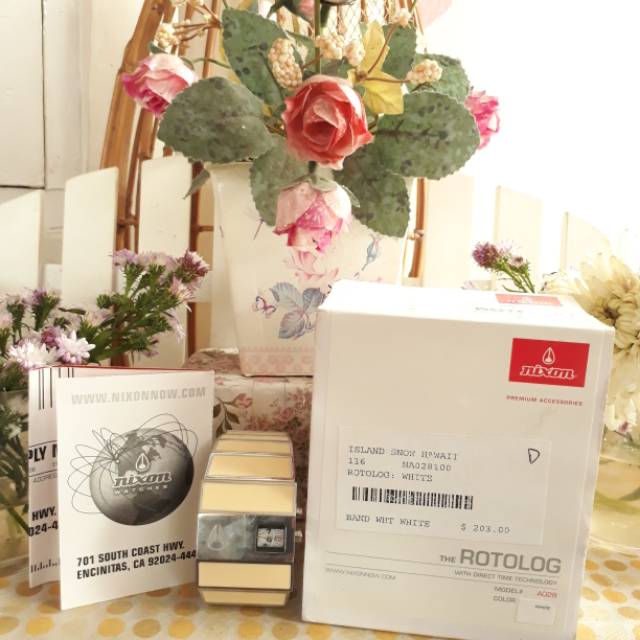 Nixon The Rotolog White - Island Snow Hawaii