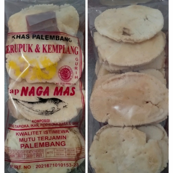 

TERBARU Kemplang Panggang Naga Mas 250gr