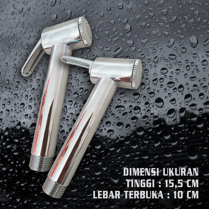 (SerbaSerbi)Kepala Jet Shower Chrome / Shower Cebok / Shower Bidet / Kepala Shower