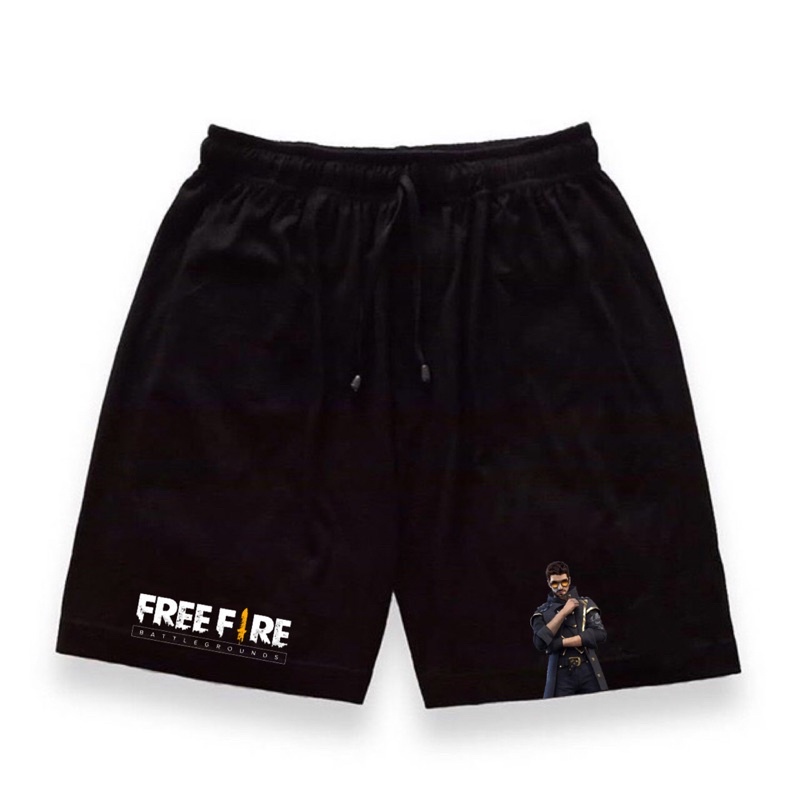 Celana Pendek Boxer PUBG &amp; FREE FIRE