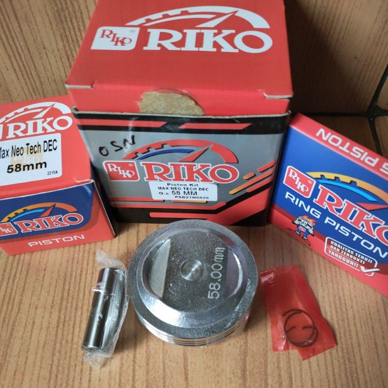 Seher/piston kit mio/nouvo,uk 57 sampai 59 pin 15,by riko vietnam-3