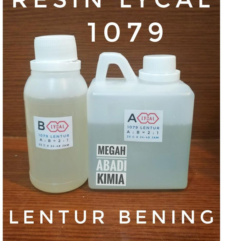 Harga Bersahabat.. Resin bening Lentur Lycal 562 Gram