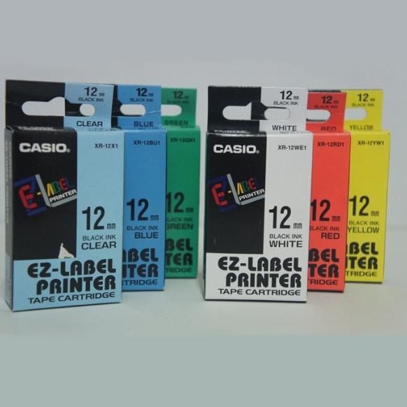 

(COD) Pita Label Printer Casio XR-12MM SPECIAL Kode 1193