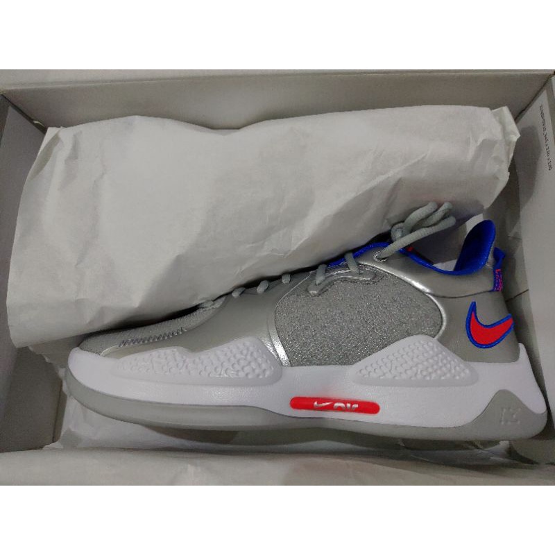 Nike pg5 original silver clippers alternate sepatu basket
