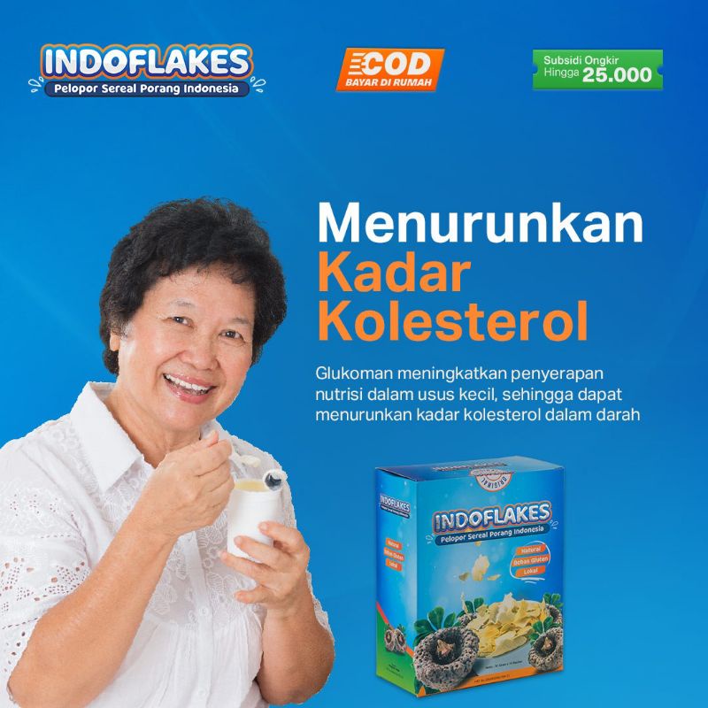 

Indoflakes Sereal Porang Solusi Menurunkan Kadar Kolesterol