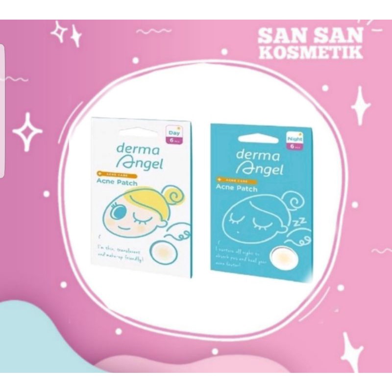 Derma Angel Acne Patch Day / Night - Sachet &amp; Box