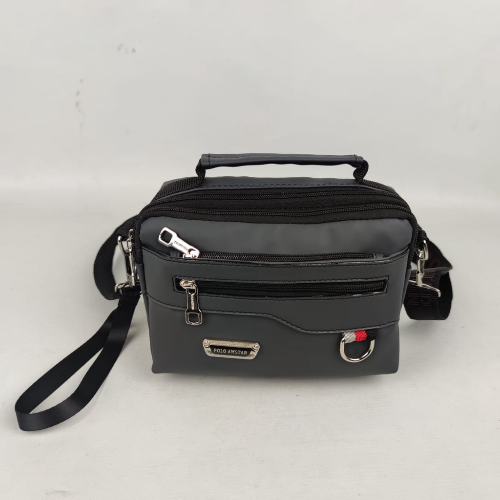 POLO AMSTAR Tas Selempang Pria Wanita Waterproof Multi Fungsi Handbag Tas Tangan Anti Air