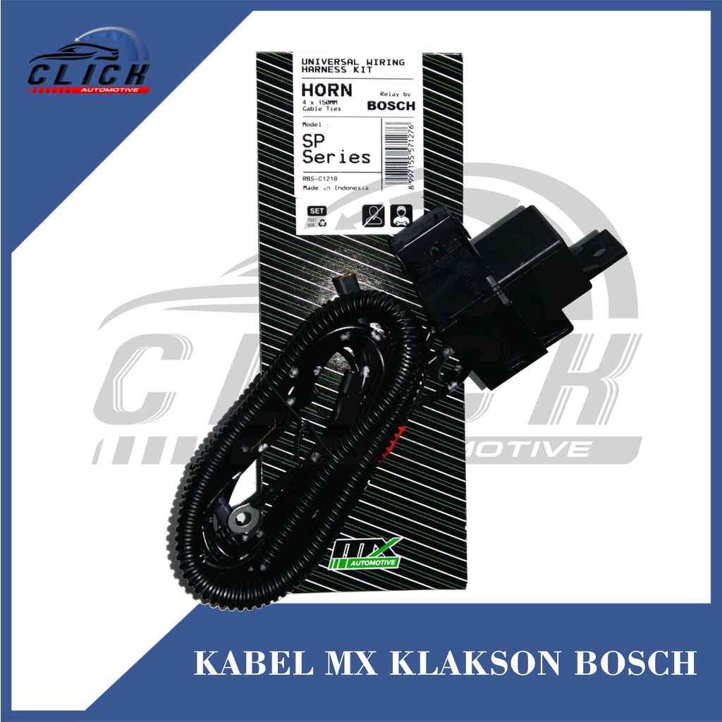 KABEL SET RELAY KLAKSON MX BOSCH ORI UNIVERSAL SEGALA MERK KLAKSON