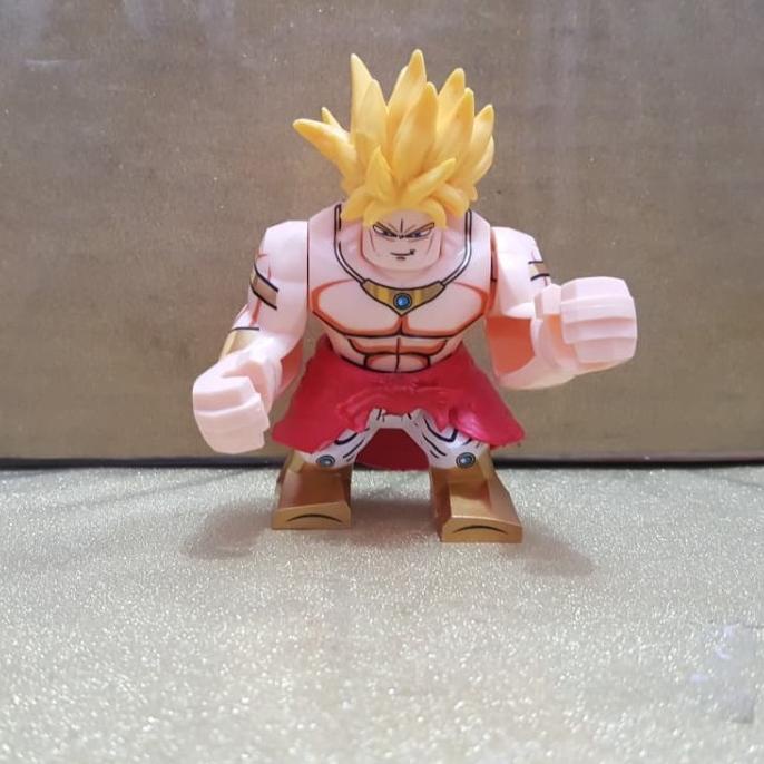 :::::::] recast lego big jumbo figure dragon ball z broly legend super saiyan