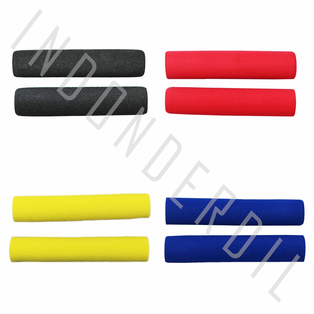 Busa Handle-Handel-Hendel Grip-Fat-Pad-Handfat-Handgrip-Handpad-Handlegrip Rem-Kopling Karet Jari-Jari Hitam/Merah/Biru