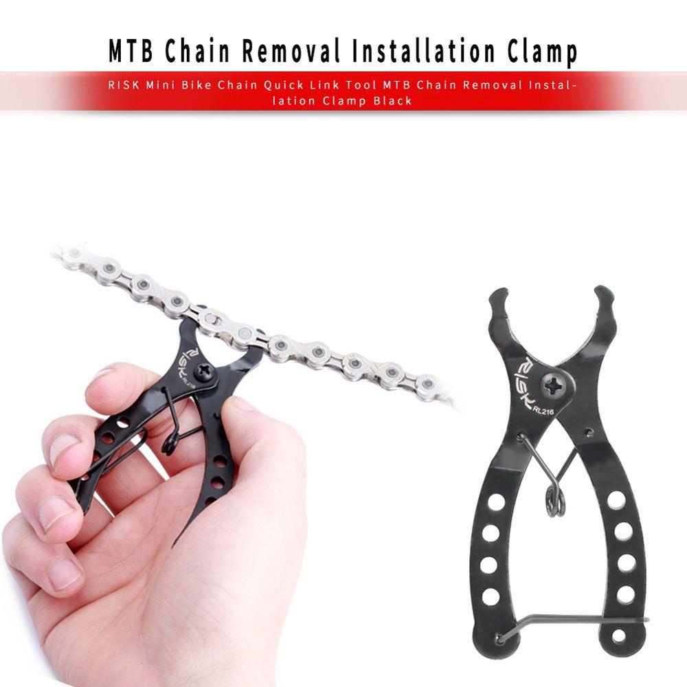 Lanfy Bike Chain Plier Mini Instalasi Praktis Aksesoris Sepeda Magic Buckle Removal Bongkar Pasang Alat Pelepas