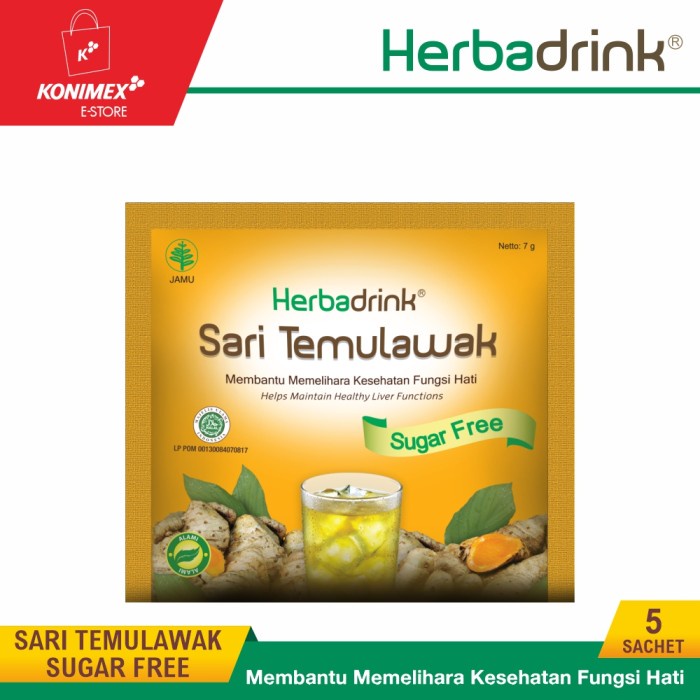 

tradisional-minuman- herbadrink temulawak serbuk minuman 5 sachet @ 7gr -minuman-tradisional.