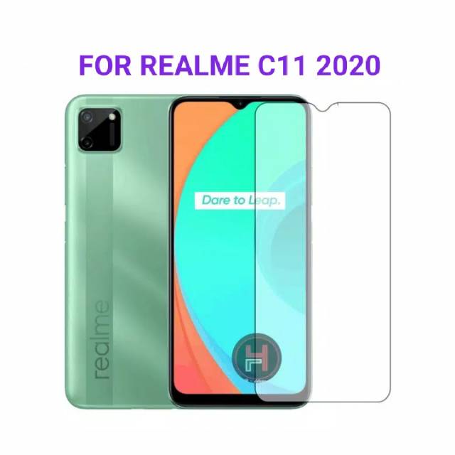 Antigores Kaca/Temperglas Clear Bening Untuk Hp  Realme C11 2020