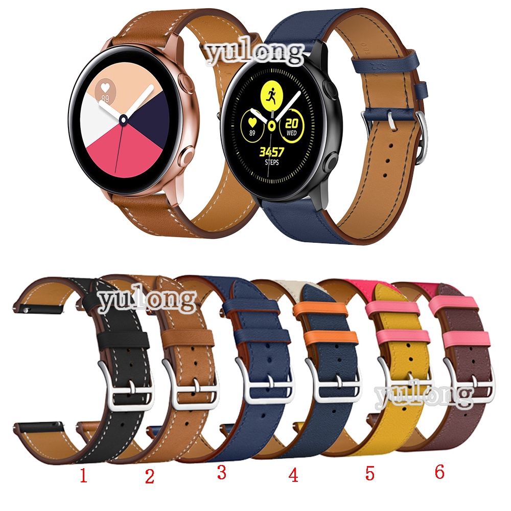 Penggantian Tali Kulit Band untuk Samsung Galaxy Watch