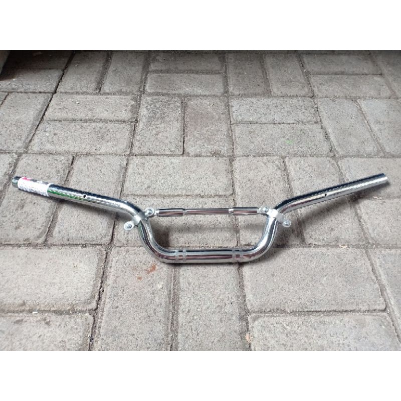 stang stir cbr 150 R crom / hitam + stabiliser