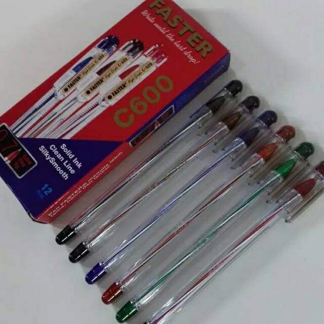 

Pulpen Faster c 600 murah (Acb Berkah Stationery)