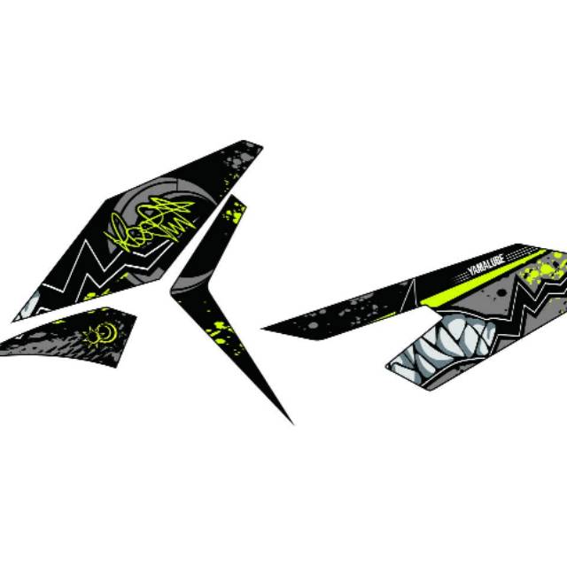 Striping Variasi Motor Yamaha Xride 125