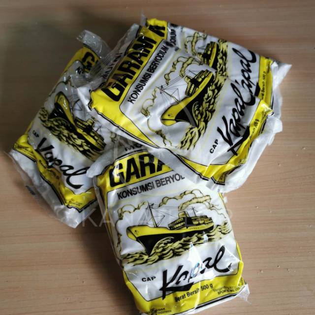 

Garam Kapal 500gr /pcs