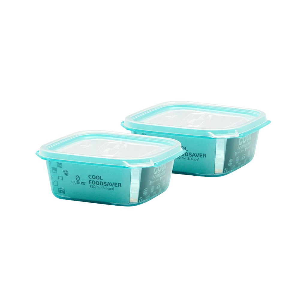 Kotak Makan Lunch box SQ Foodsaver 2727 (750ml) 1pcs