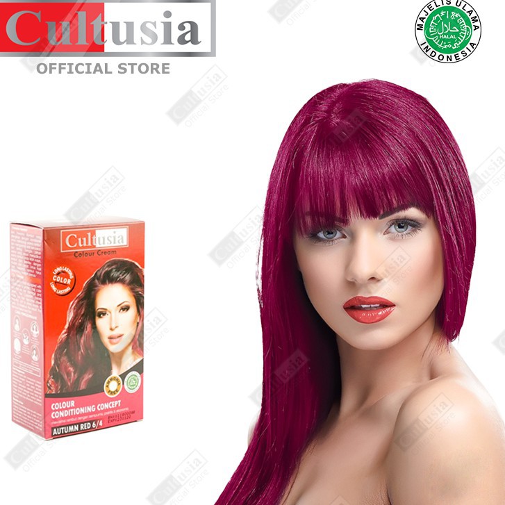 Cultusia Hair Color Autumn Red 6 4 30 ML