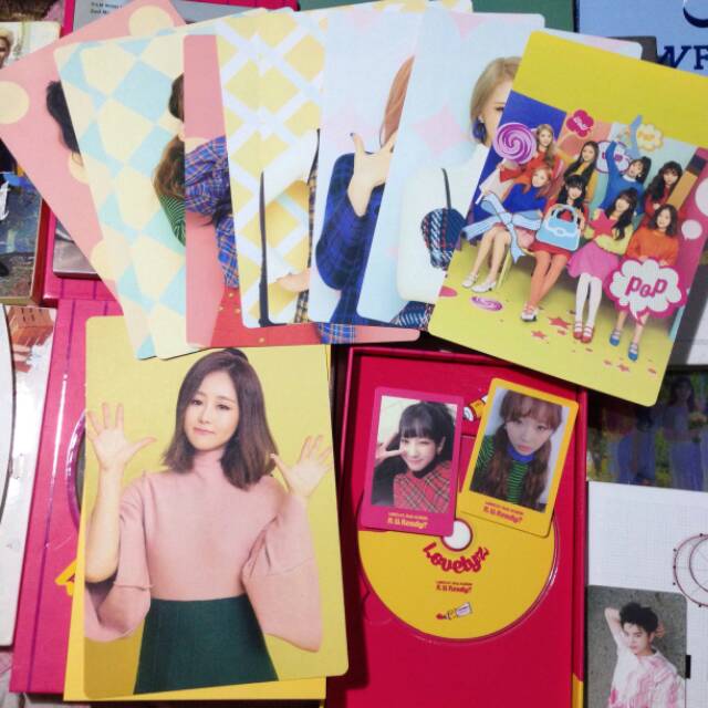 LOVELYZ 2ND ALBUM - R U READY? FULLSET + POSTER (BABYSOUL POSTCARD + JIAE & SUJEONG PC)