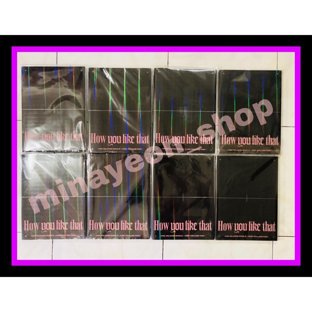 [READY STOCK] BLACKPINK HOW YOU LIKE THAT ALBUM SPECIAL EDITION