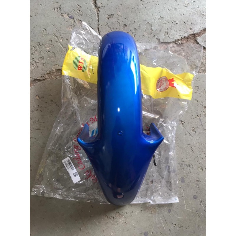 Slebor Depan Ninja RR Win Warna Biru Premium