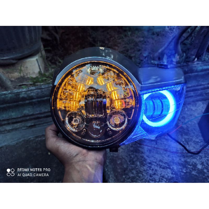 Jual Lampu Revo Set Daymaker Led Dan Daymaker Mini Mata Lampu Daymaker Tiger Pece Shopee