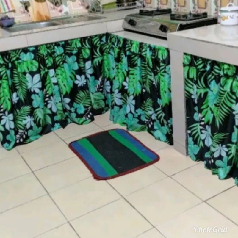 Gorden kolong dapur 70x100 bonus tali
