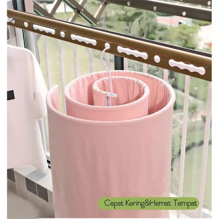 Hanger Spiral Hanger Berputar Hanger Bra Gantungan Multifungsi