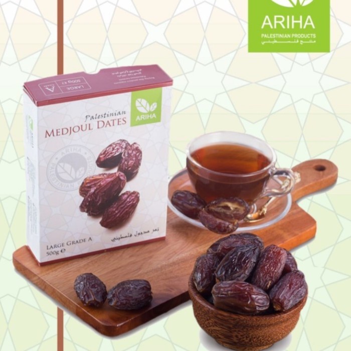 

Kurma Medjoul LARGE Ariha 500 gr Medjool Medjol Asli Palestina