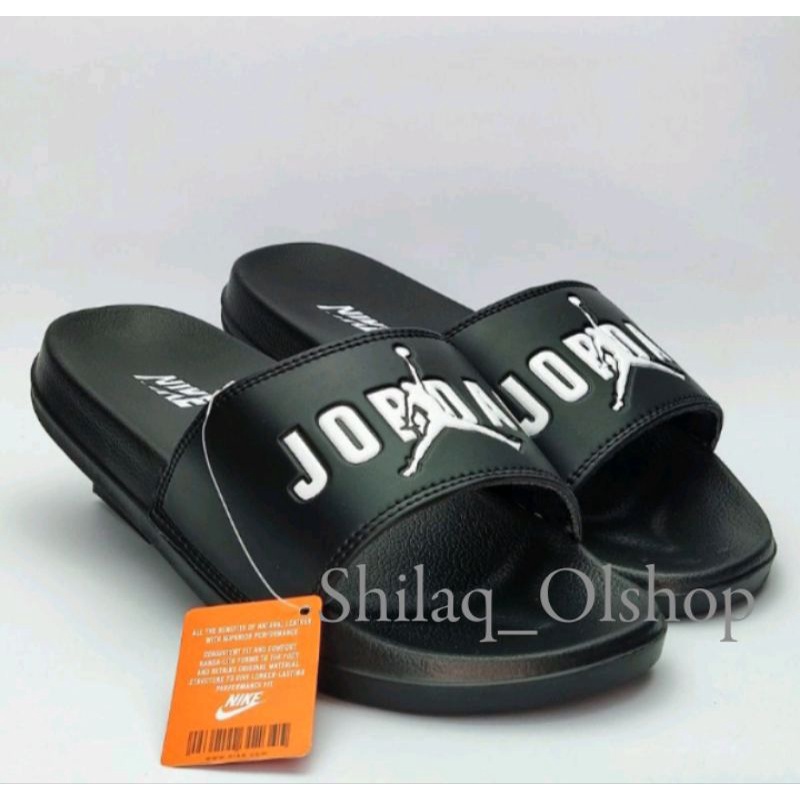 Sandal slip on NIKE JORDAN. Sandal wanita dan pria sandal nike