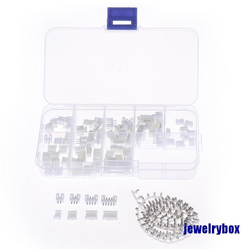 230pcs Konektor Terminal Jst Header Ph2.0 2p 3p 4 Pin 2.0mm