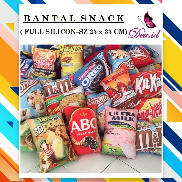 BANTAL SNACK - BANTAL PRINT KARAKTER - BANTAL SOFA - BANTAL LEHER KARAKTER