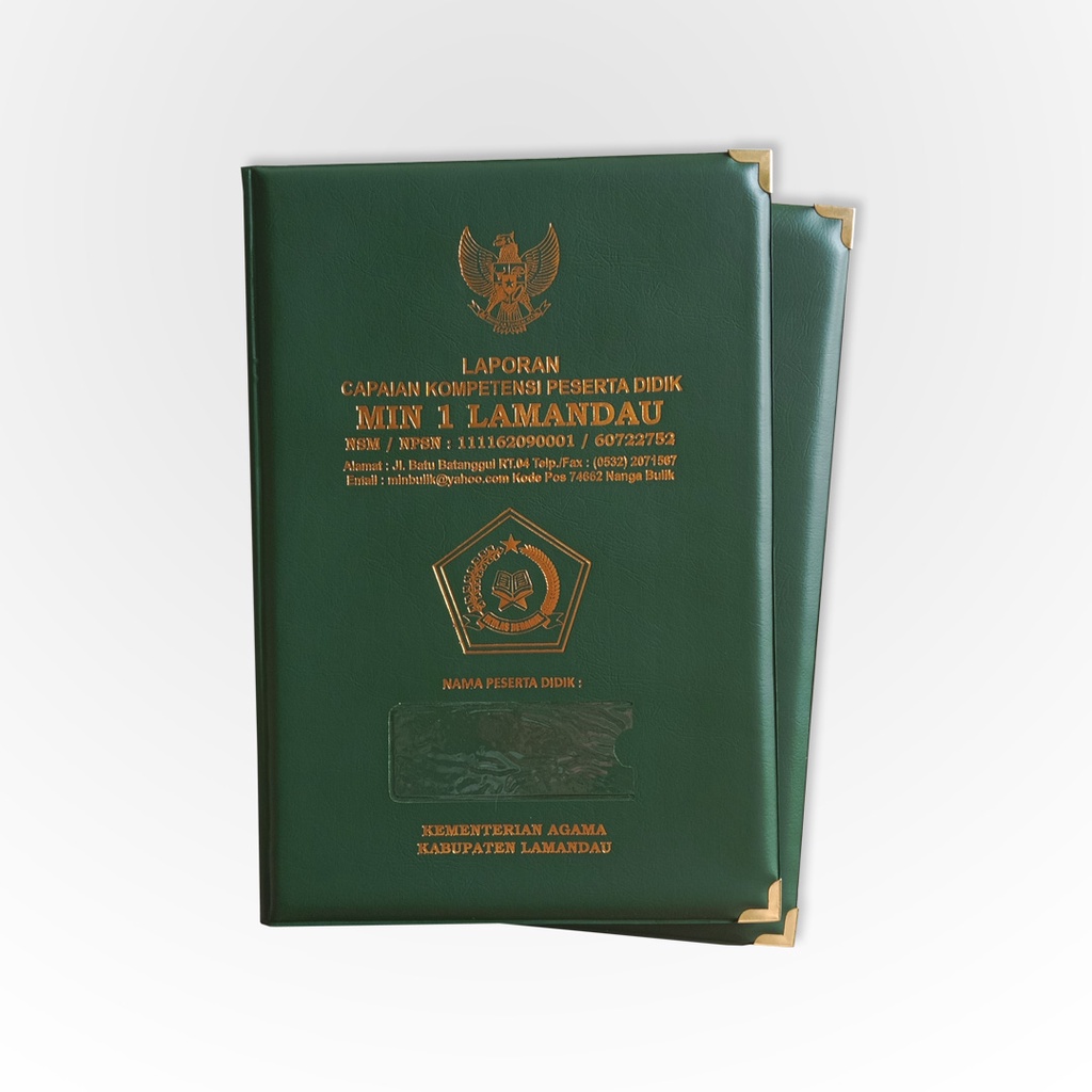 

Map Raport Hotprint Embos Hijau Tua - Map Raport Hotprint Custom