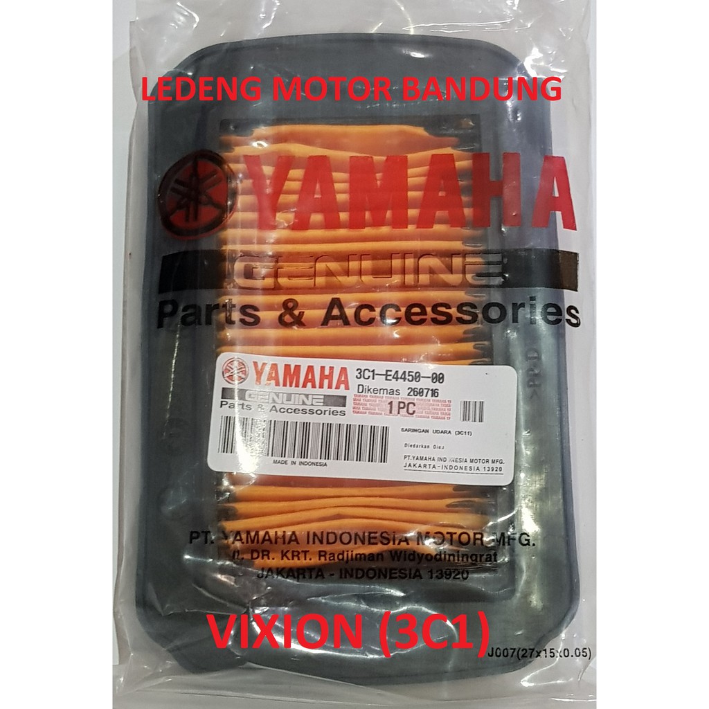 Original Saringan Filter Udara Vixion Yamaha 3C1-E4450-00