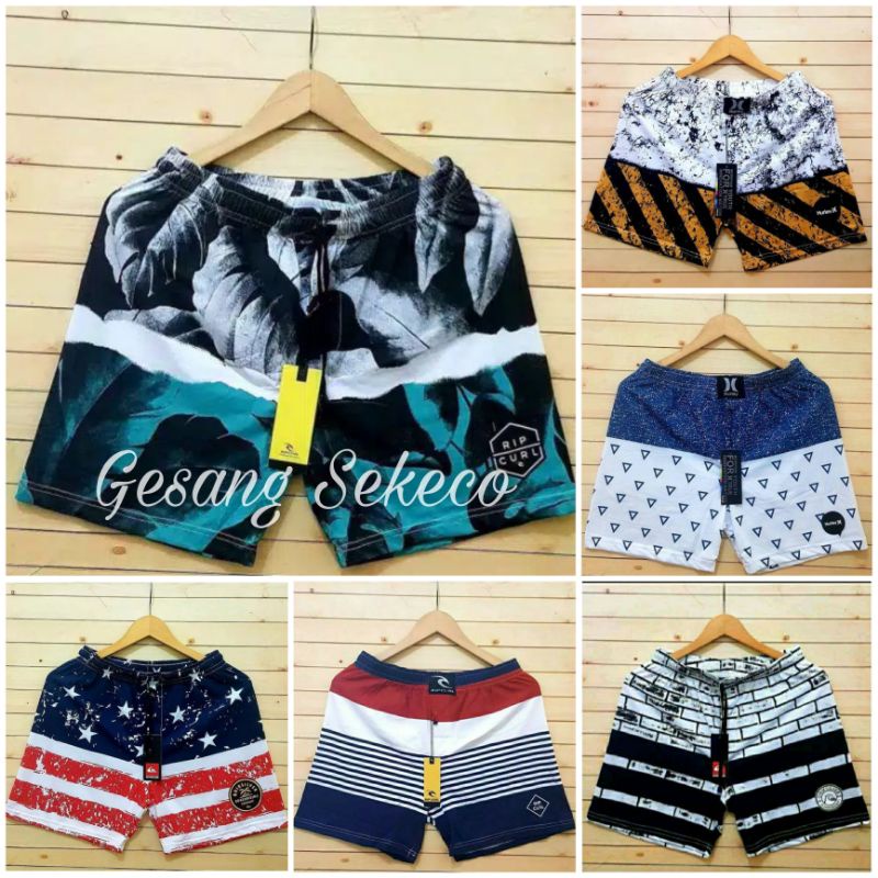 BEST SELLER !!!  SURFING BISA COD BOKSER BOXSER BOXER PANTAI KOLOR BOXER MURAH