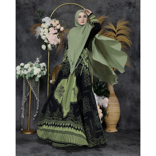 (COD) New Gamis Syari Ummi 072 by Ummi Premium