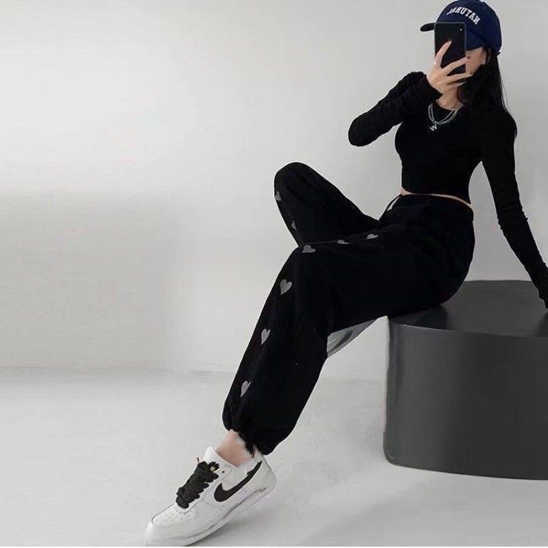 BEFAST - ZEC OOTD Celana Wanita Jogger ERIMI / Jogger Sweat / Jogger Wanita Trendy / Celana Jogger Casual / Celana Jogger Training / Celana OOTD Wanita Remaja Ala Style Korean / Celana Jogger Santa