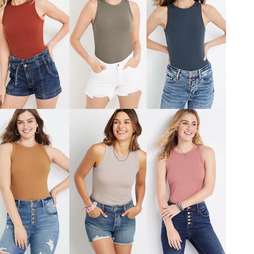 ➱ Maurices Ribbed Tanktop ♂