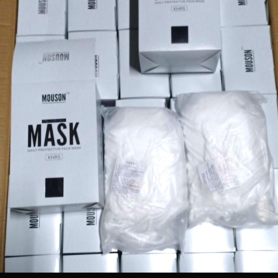 Grosir Masker Mouson KN95 5 ply isi 50 Masker KN95 Murah Mouson Mask