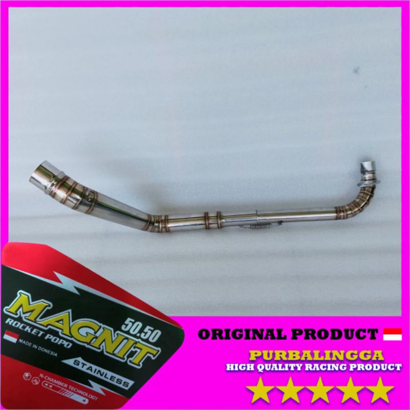 pipa leher knalpot Jupiter z Vega rr kolong full stenlis cacing leheran Supra Revo lama grand smash