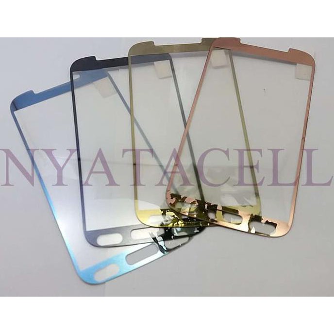 NEW TEMPERED GLASS MIRROR SAMSUNG S4 I9500 (ANTI GORES KACA) WARNA CHROME - GOLD MILENIA