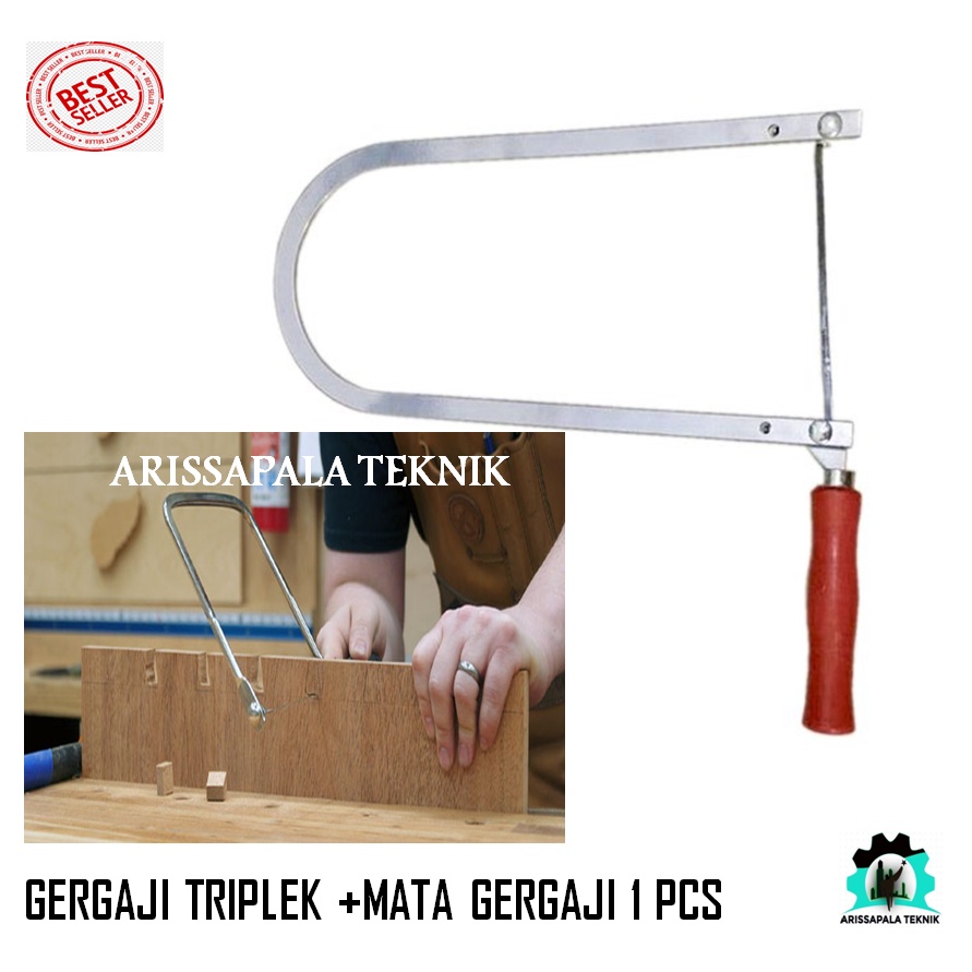 Gergaji Triplek Gagang Gergaji U Gergaji Papan Kayu Ukir Kerajinan Manual
